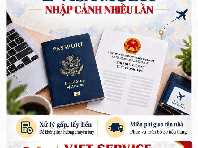 E-Visa Việt Nam Multi (Nhập cảnh nhiều lần)